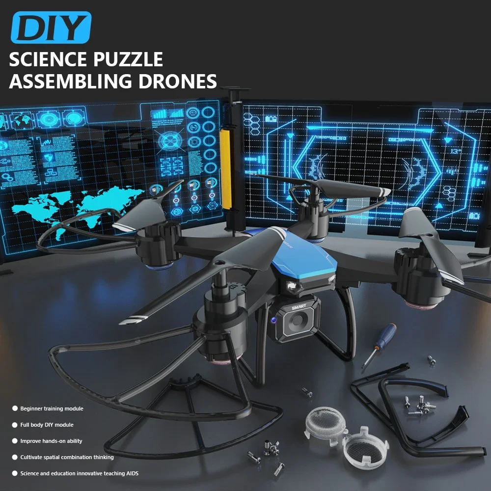 JJRC H108 DIY Teaching Assembl - Drone Video Production review and price