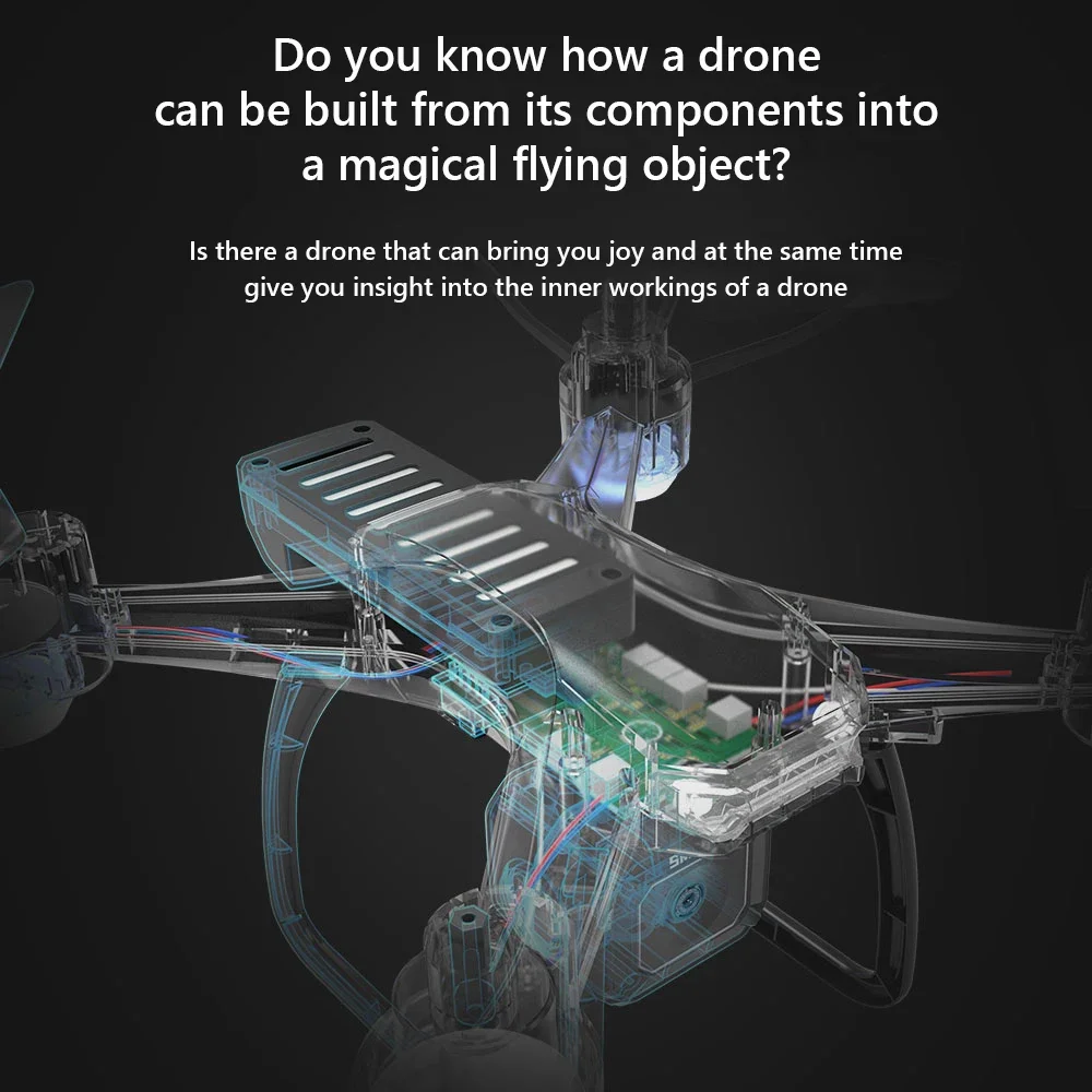 JJRC H108 DIY Teaching Assembl - Drone Video Production review and price